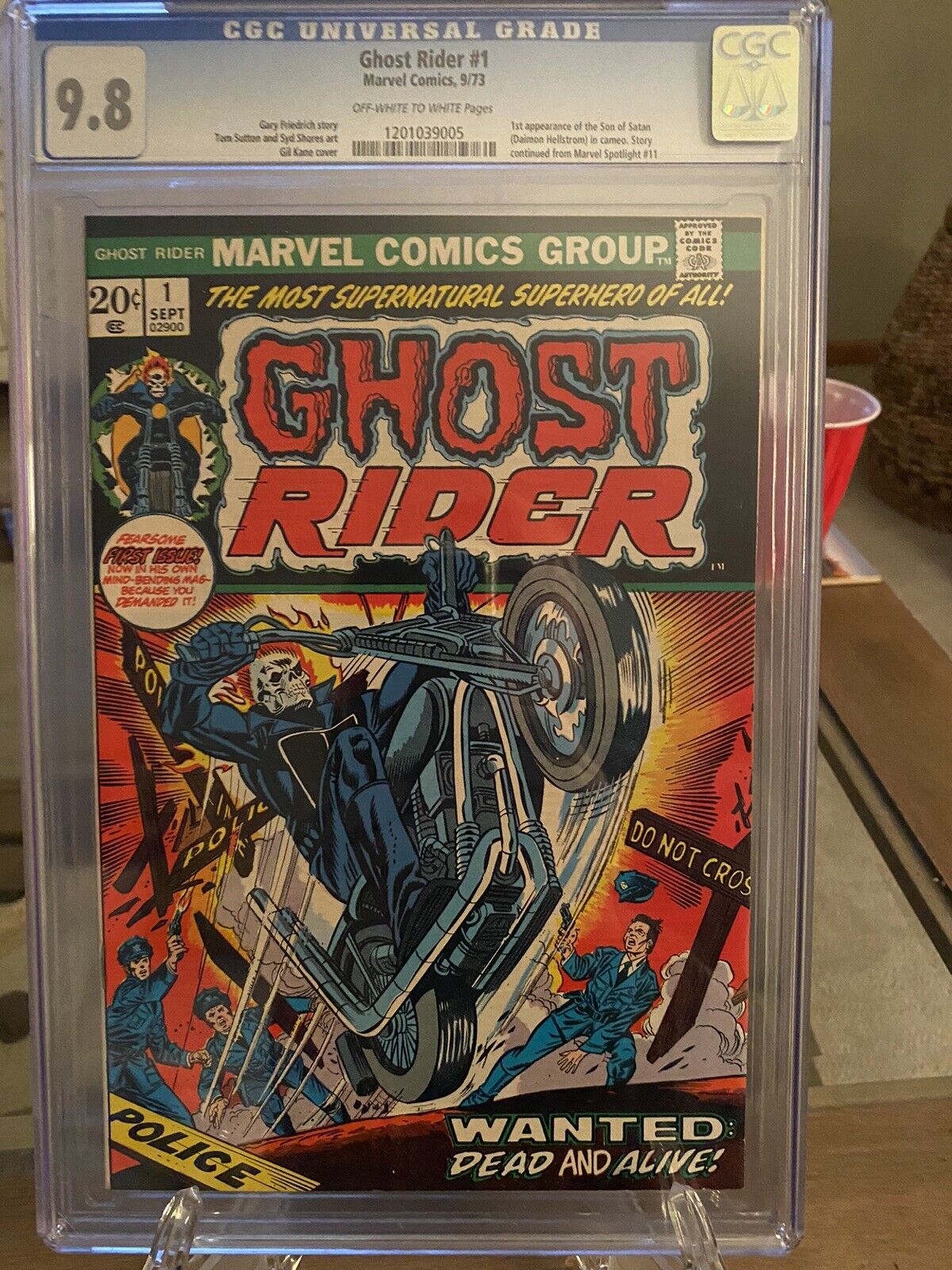 Ghost Rider 1 - Major Key  1st Appearance of Son of Satan