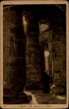Temple of Edfu Egypt vintage postcard s533 picture
