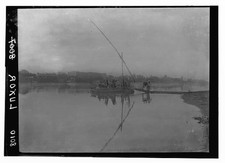 Photo:Luxor Egypt 1900s Nile River Felucca Boat Winter Palace Hotel picture