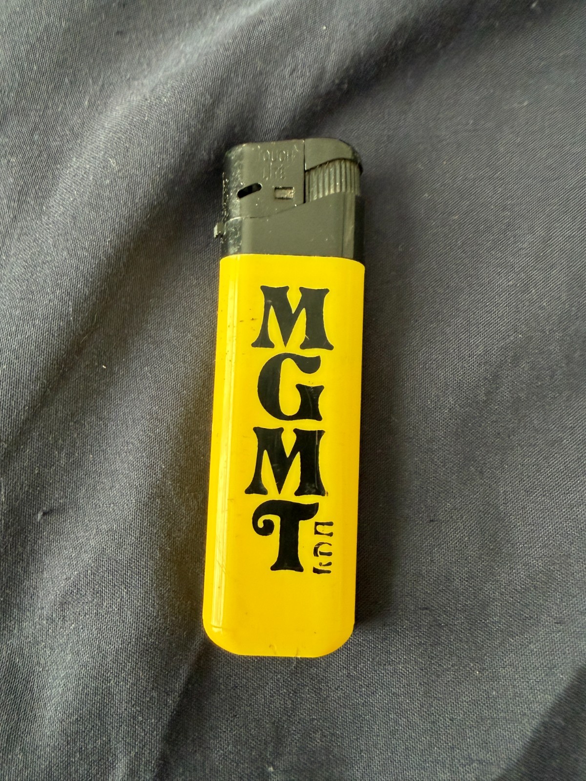 MGMT Brooklyn band lighter from Little Dark Age tour 2019 - Webster Hall, NYC MGMT Brooklyn band lighter from Little Dark Age tour 2019 - Webster Hall, NYC