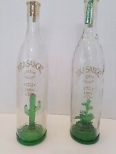 Purasangre Cactus Series, 2 Catus Including The Agave. Hand Blown picture