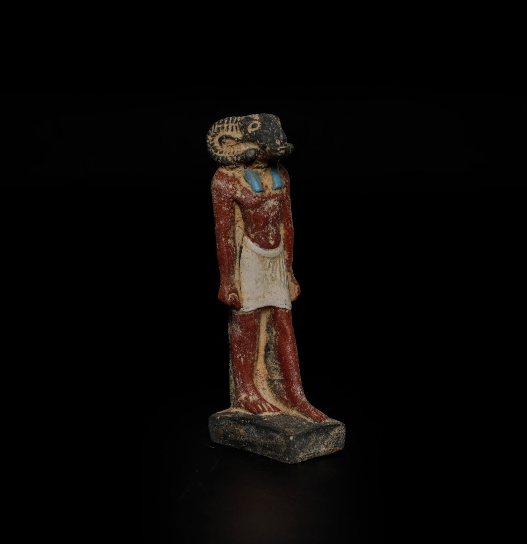 Ancient Egyptian Artifacts Rare Authentic Pharaonic Statue Egyptian God Khnum Bc Ancient Egyptian Artifacts Rare Authentic Pharaonic Statue Egyptian God Khnum Bc