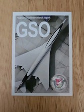 NAACS Airport Trading Card Program GSO GREENSBORO PIEDMONT TRIAD INTERNATIONAL picture
