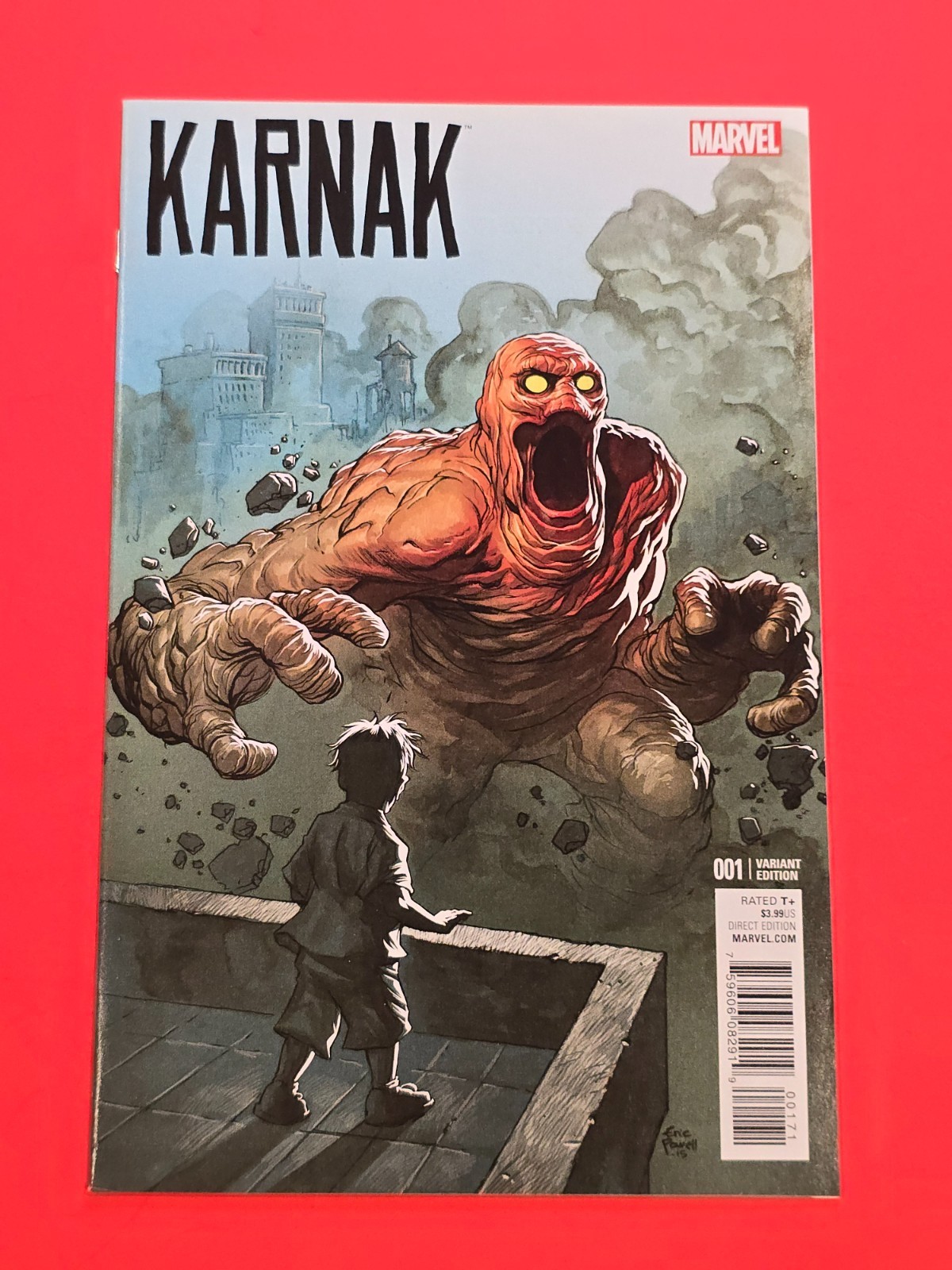 Karnak #1 2015 Marvel Eric Powell Kirby Monster Variant Warren Ellis Inhumans Karnak #1 2015 Marvel Eric Powell Kirby Monster Variant Warren Ellis Inhumans
