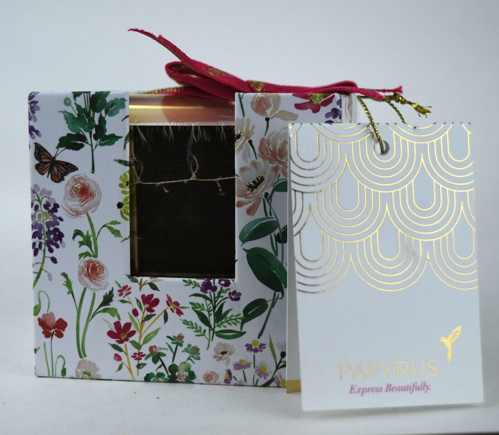 GORGEOUS PAPYRUS Note Cube WITH PEN SET NWT