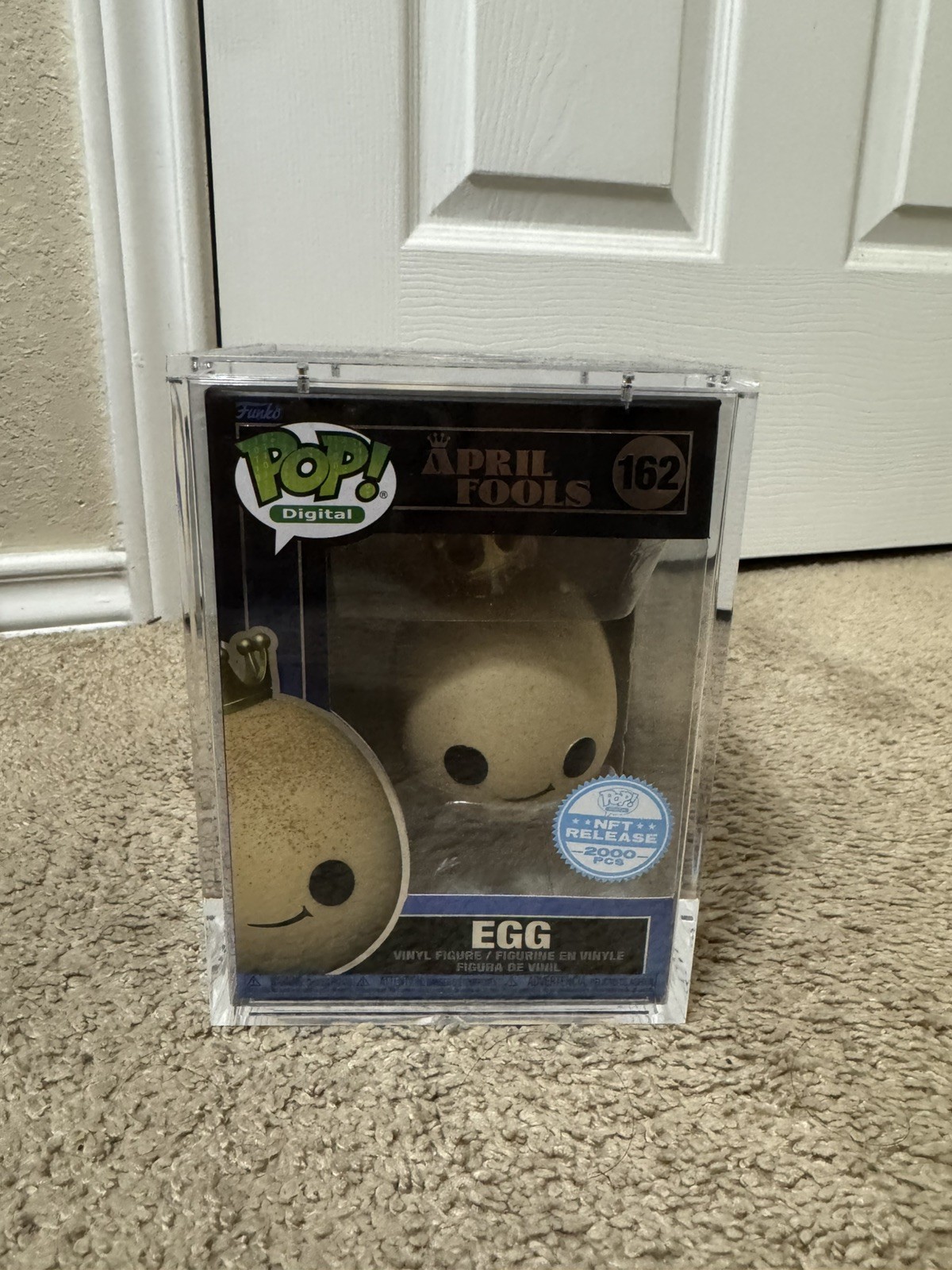 Funko Pop Digital #162 April Fools Egg Legendary LE 2000 +Popshield Armor