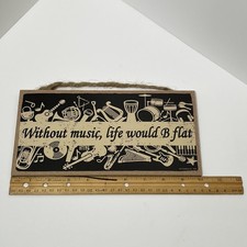 Home Decorators/ “Without Music, Life Would B Flat” picture