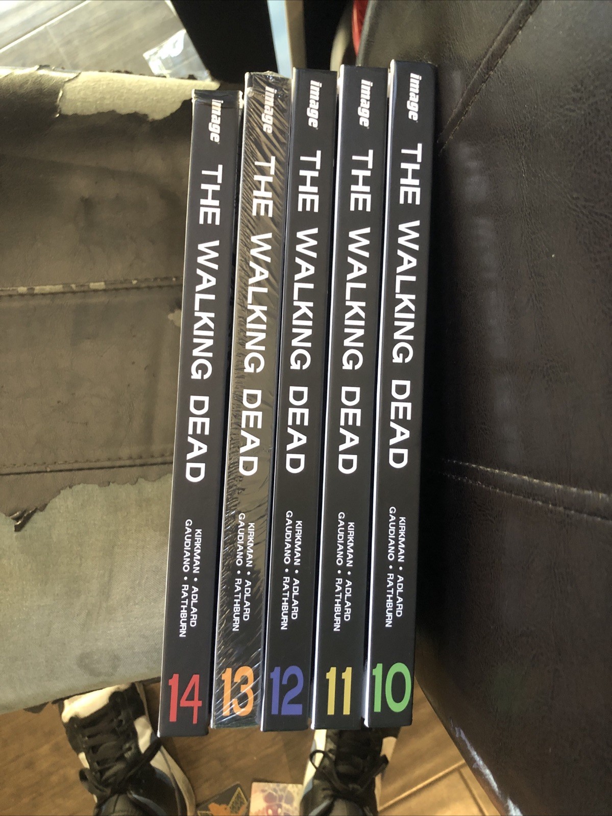 The Walking Dead Hardcover Lot Of 5 - Books Ten To fourteen The Walking Dead Hardcover Lot Of 5 - Books Ten To fourteen