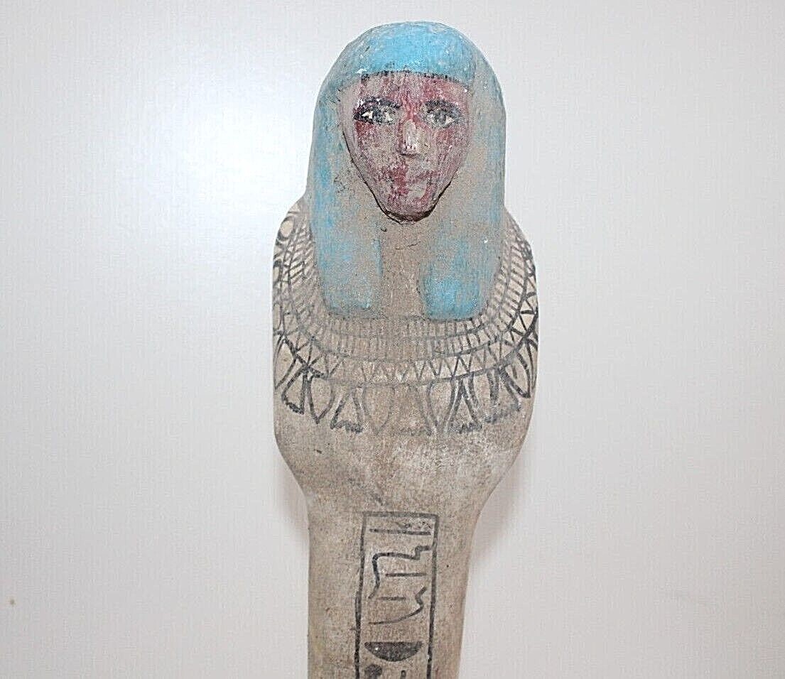 Queen Ushabti Shabti Wooden Statue For Ancient Egyptian Pharaonic Cicivlization Queen Ushabti Shabti Wooden Statue For Ancient Egyptian Pharaonic Cicivlization