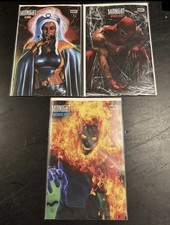 Mark Spears Marvel Midnight Exclusive NYCC Covers Set Spiderman X-men FF 🔥 picture