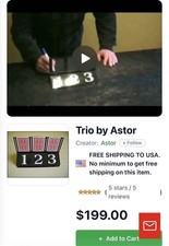 Trio By Astor Magic picture