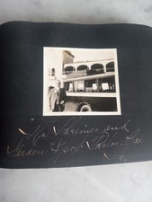 1927 FLORIDA LAND BOOM PHOTO ALBUM Garden Spot Motor Tour Bus MIAMI Palm Beach picture