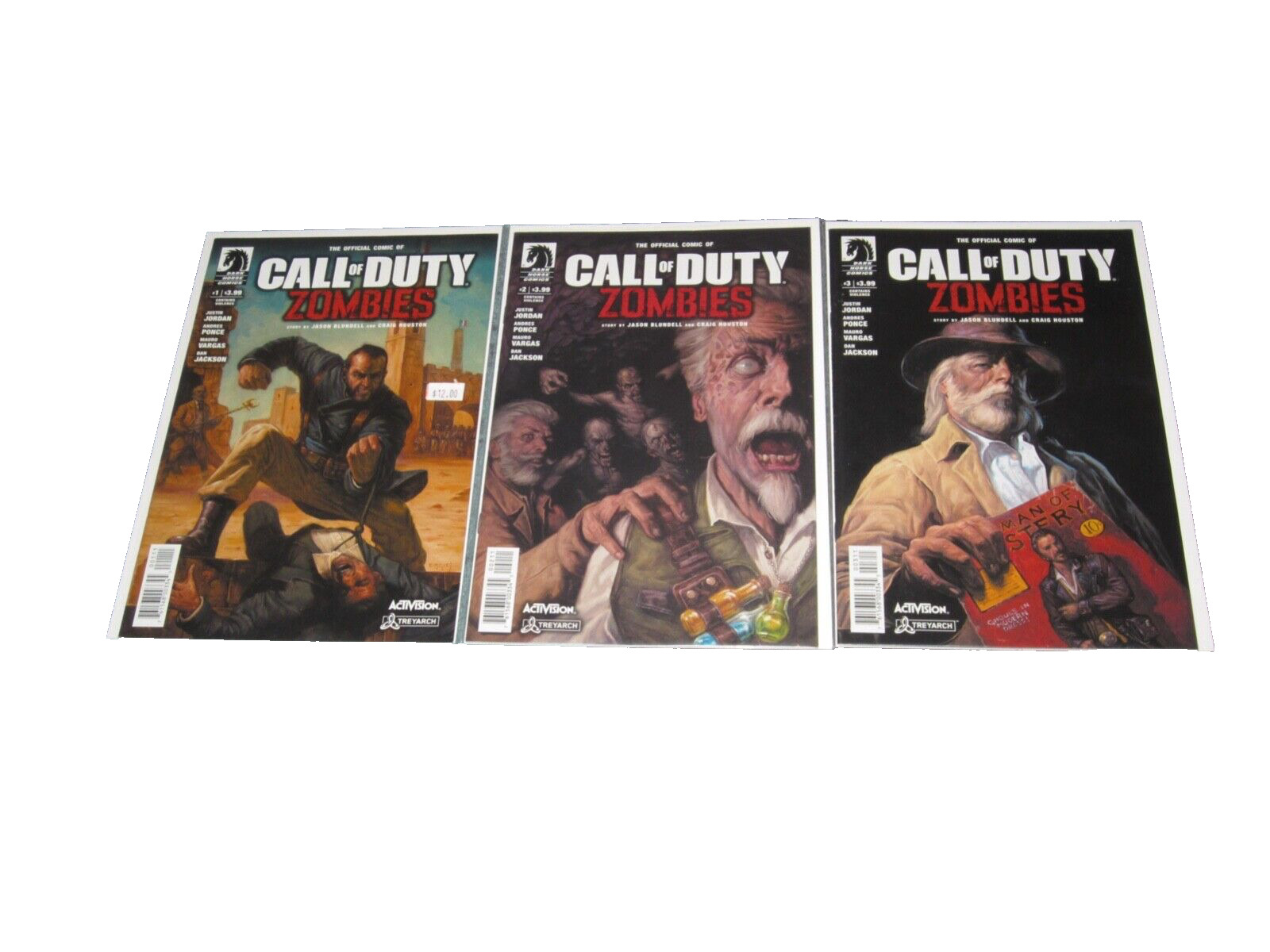 Call of Duty: Zombies Vol. 2  # 1, 2, & 3 - Dark Horse/Activision 2018 RARE NM-