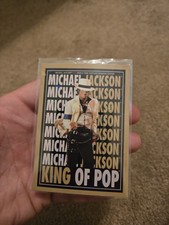 Michael Jackson BAD World Tour Keepsake Cards #200 Poster Gold 15/17 picture