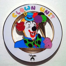 Clown Unit Cut Out Auto Emblem picture
