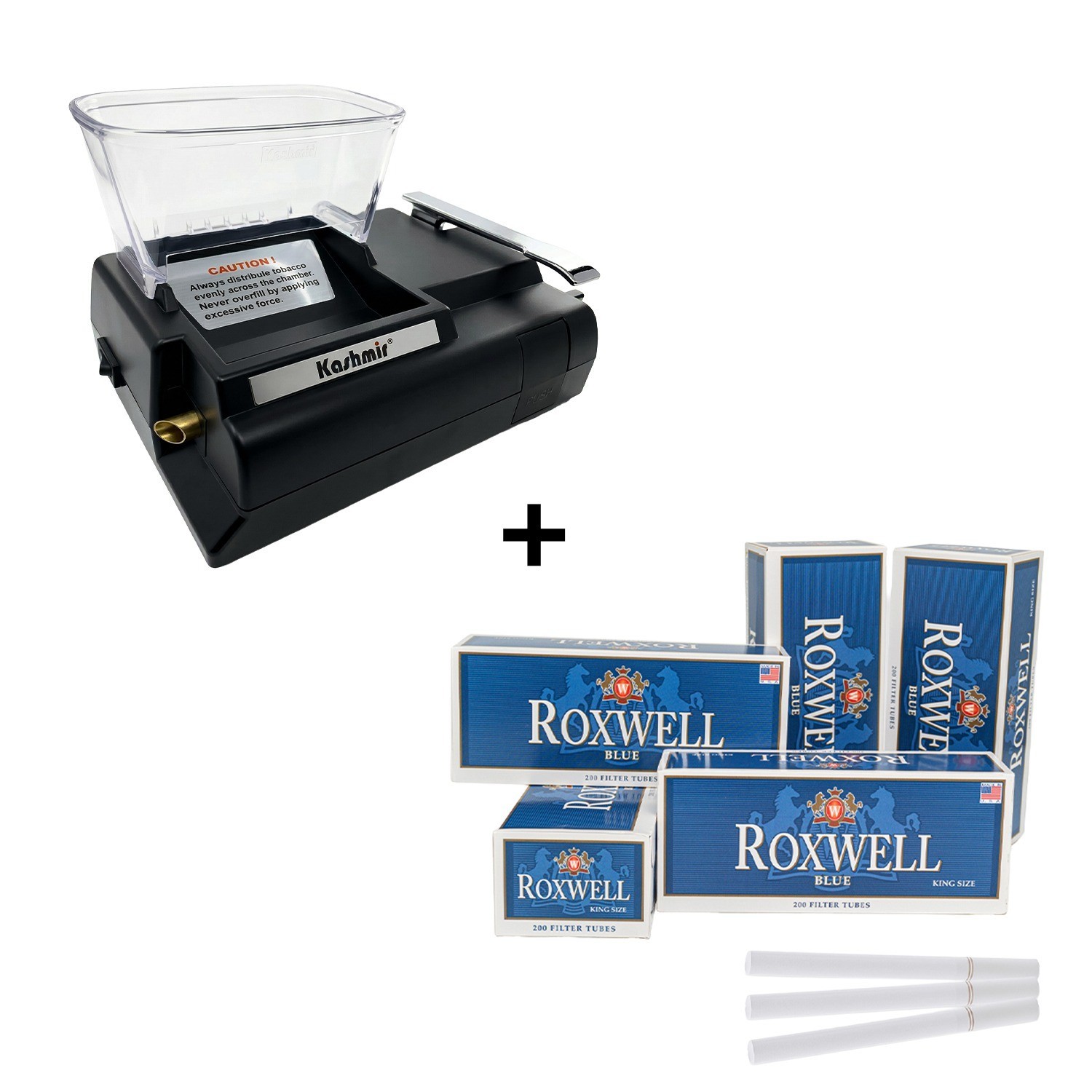 Electric Cigarette Injector Machine with King Size Tubes Kit USA for ...