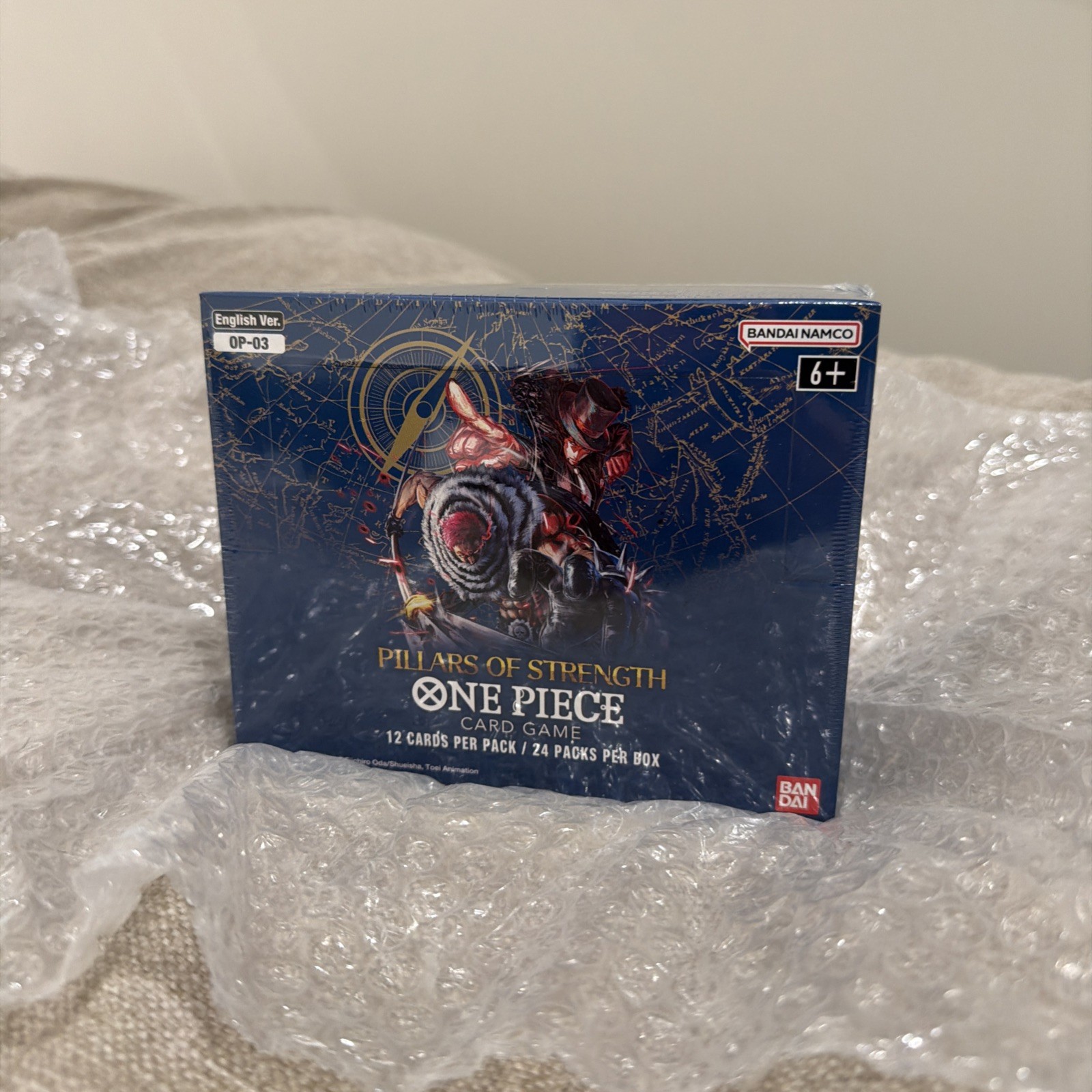 One Piece Pillars of Strength (OP03 2023) Boosters Display (24) SEALED