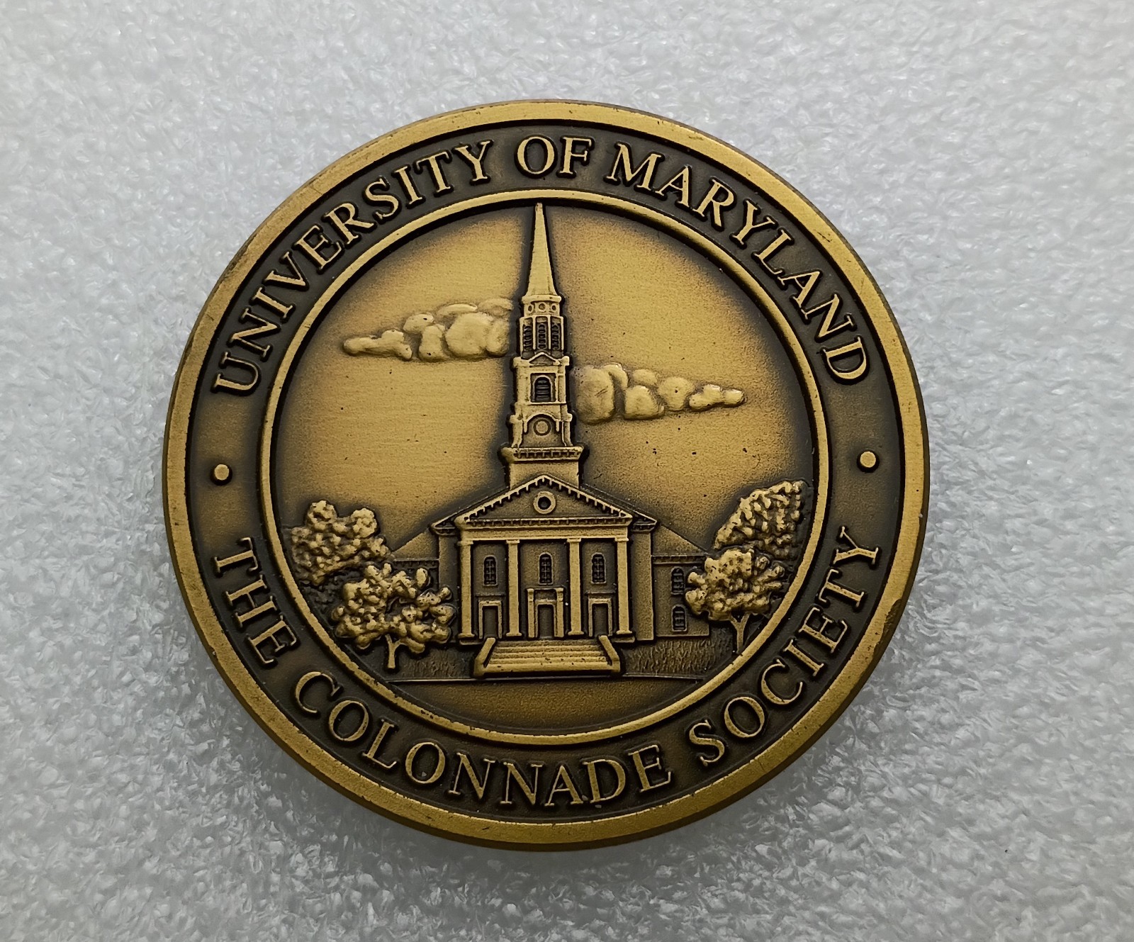 University Of Maryland Colonnade Society Medal