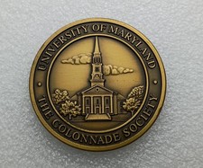 University Of Maryland Colonnade Society Medal picture