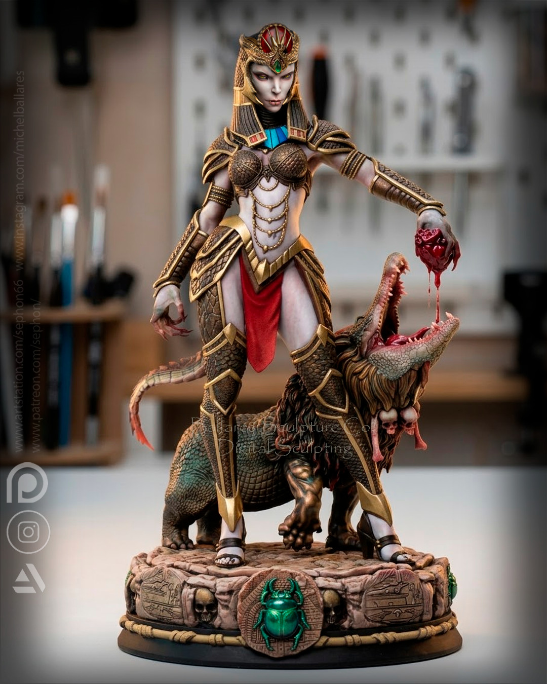 Sobek | 1/8 Scale Resin Kit | Egyptian War‑God (Unpainted) Sobek | 1/8 Scale Resin Kit | Egyptian War‑God (Unpainted)