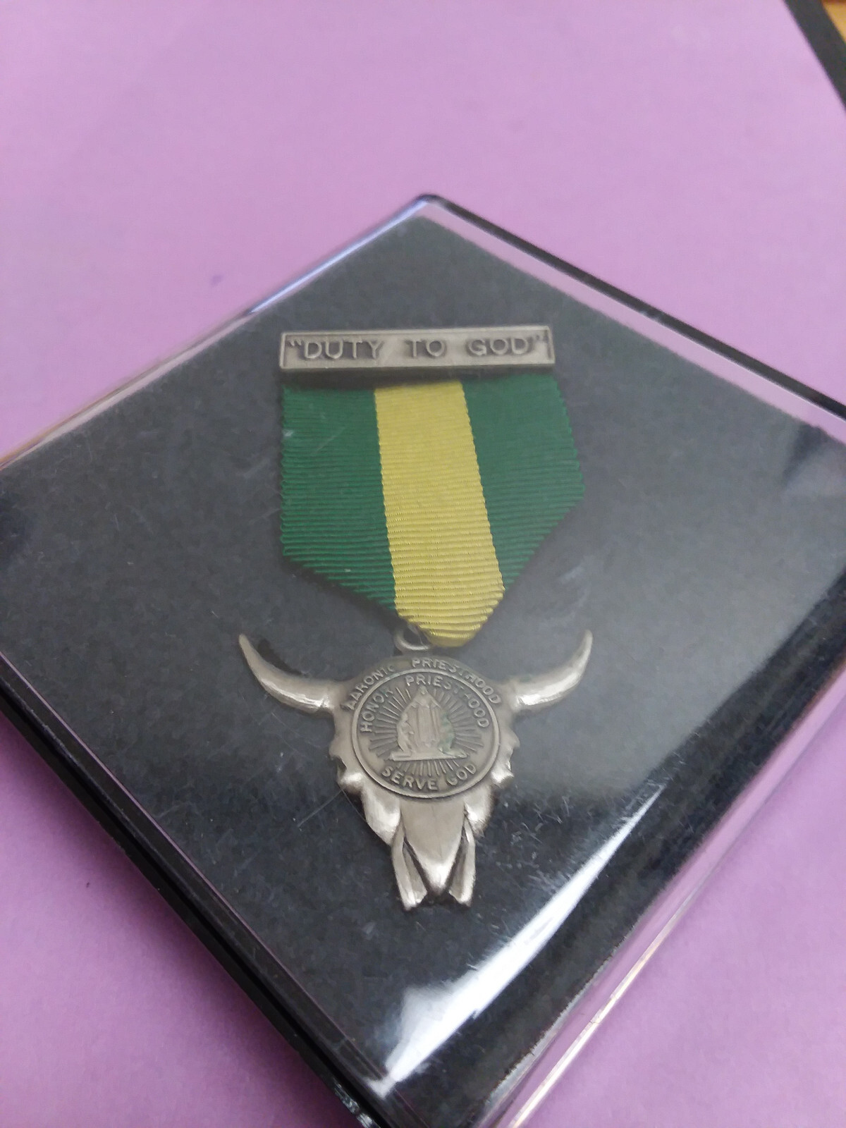 Duty To God BSA Oxen LDS Aaronic Priesthood Achievement Medal   NIB