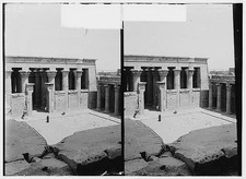 Temple of Horus,Edfu,Idfu,Egypt,Egyptian Views,Africa,American Colony Photo,2 picture