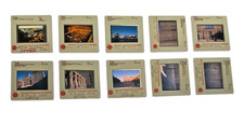 Lot of 10 Vintage 35mm Slides - Philae, Ancient Egypt, Temple of Isis, Egyptian picture