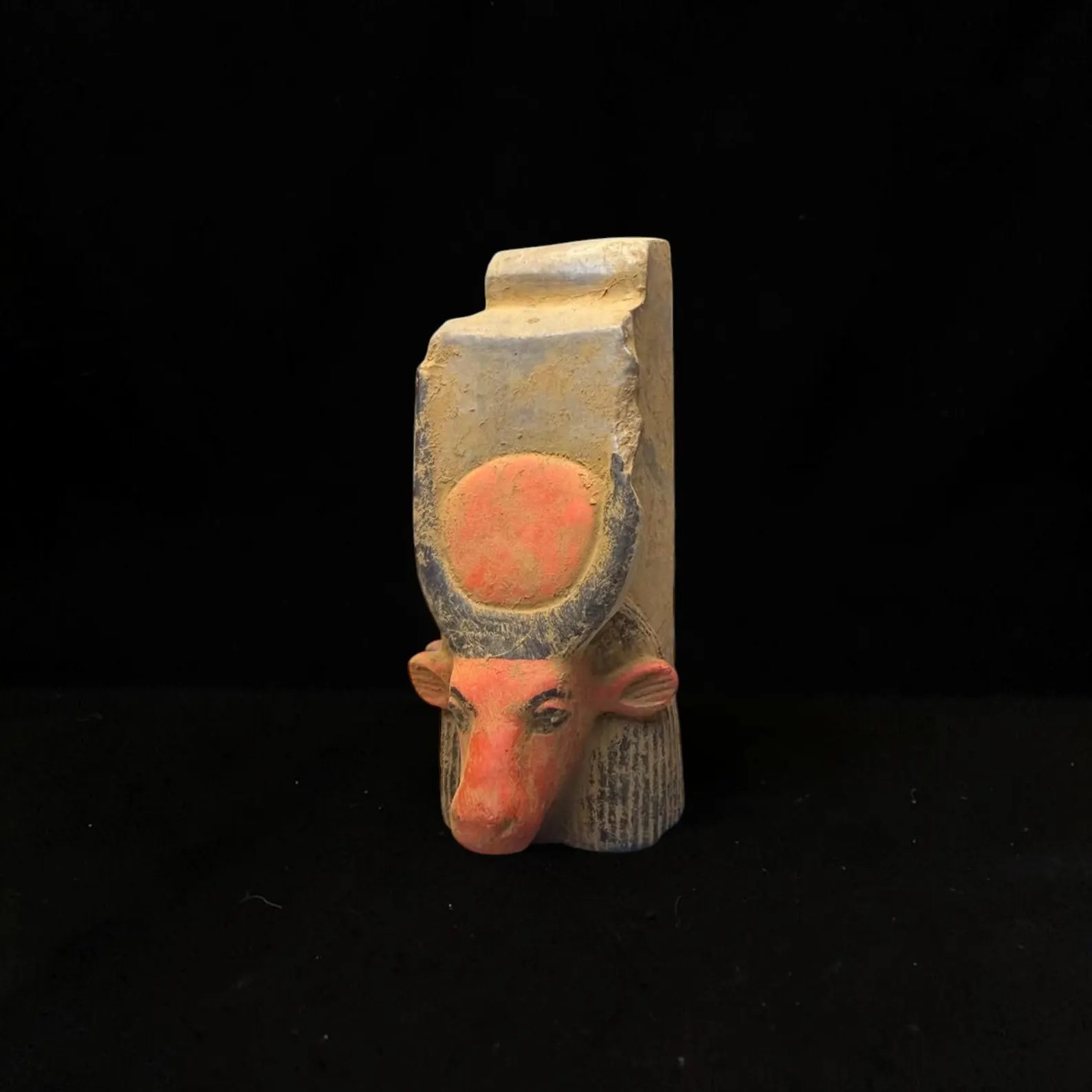 Egyptian Artifacts A Rare Authentic Pharaonic Head Egyptian Goddess Hathor BC Egyptian Artifacts A Rare Authentic Pharaonic Head Egyptian Goddess Hathor BC