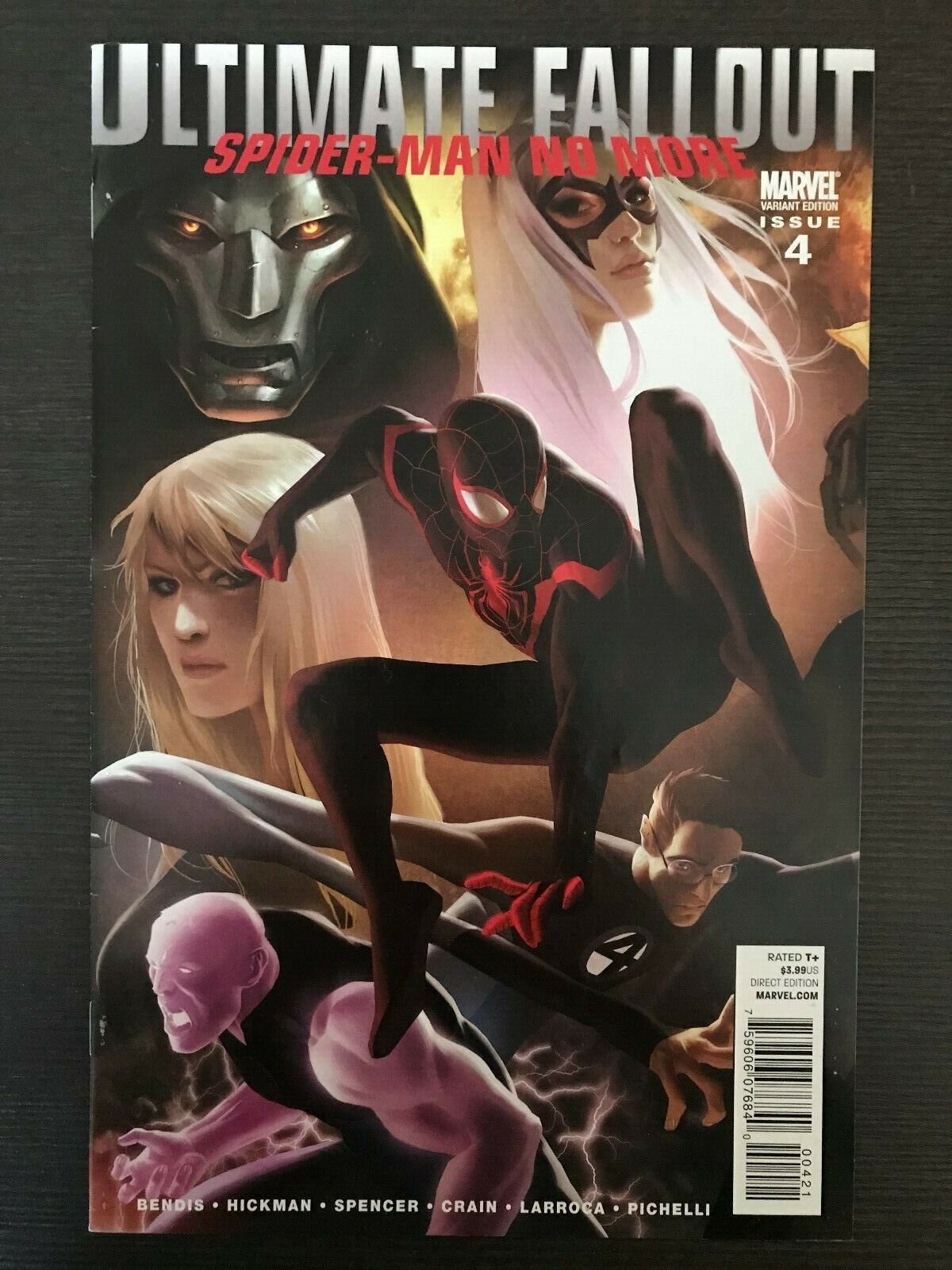 Ultimate Fallout #4 2011 1:25 Variant Marvel Comic Book 1st Miles Morales