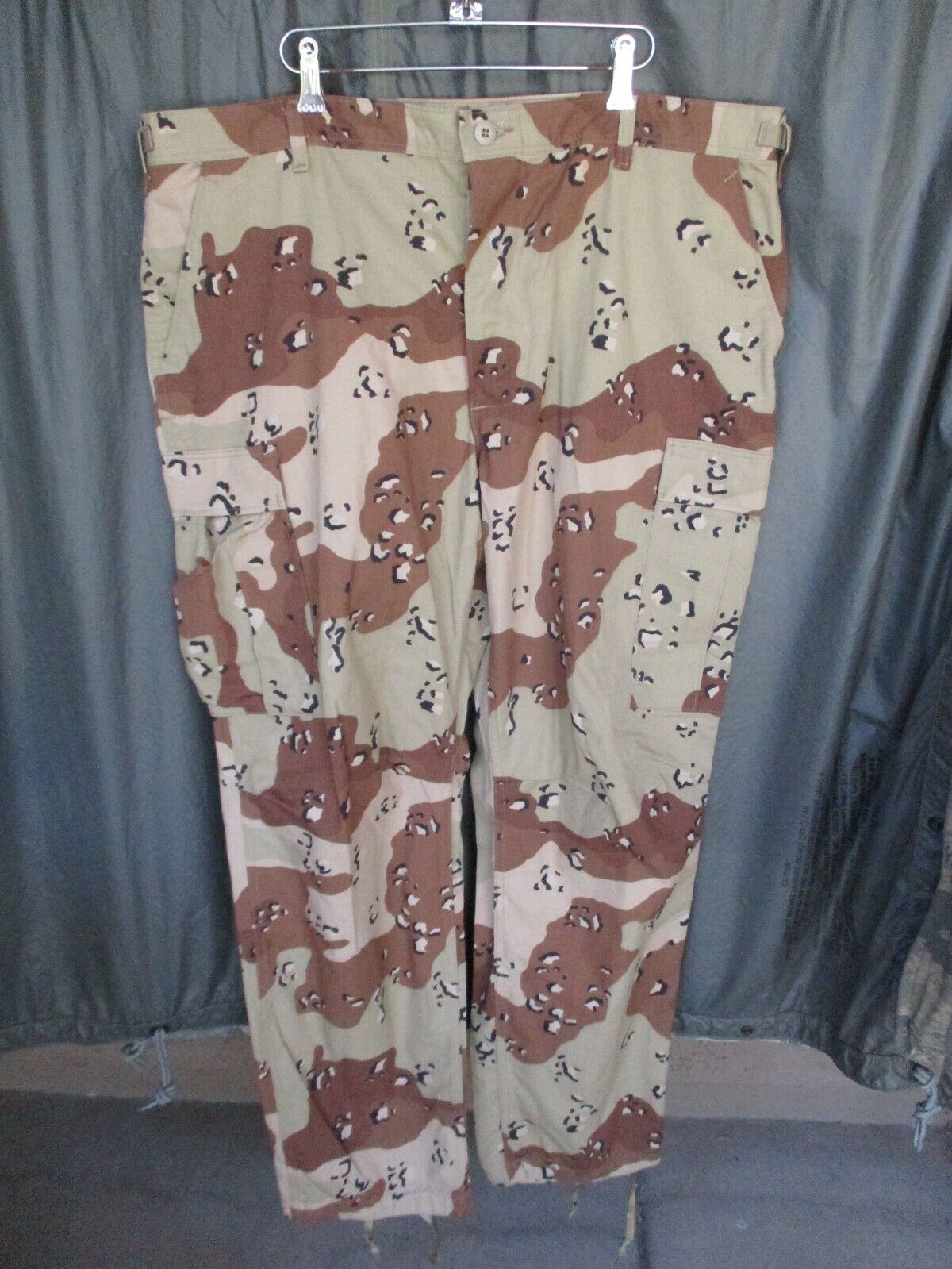 Desert Storm Chocolate Chip 6 Color Desert Combat Pants, XL Extra Large Regular 