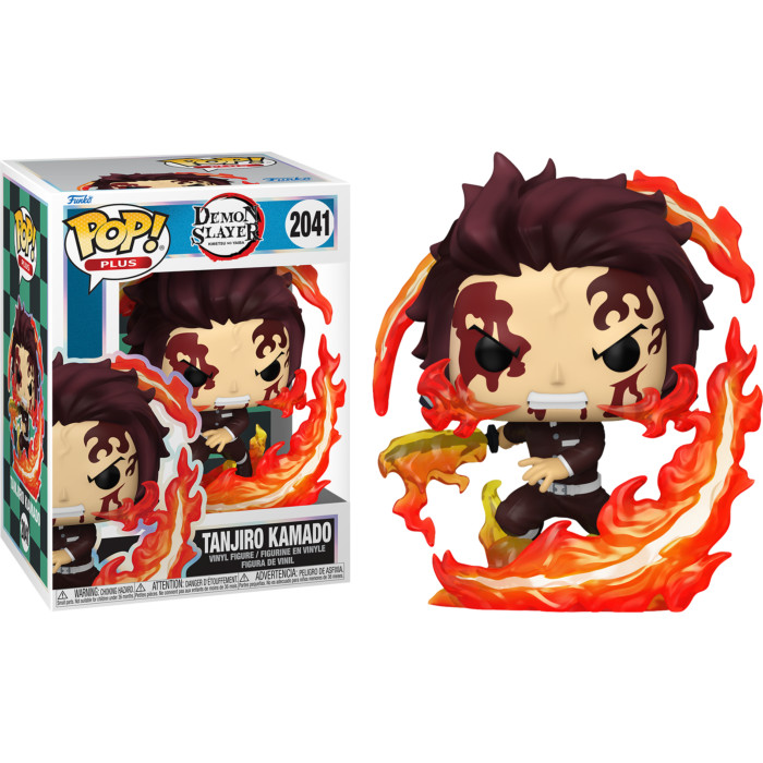 Funko Pop Plus Tanjiro Kamado Dancing Flash #2041 kimetsu no yaiba New