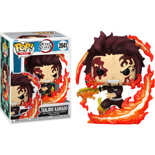 Funko Pop Plus Tanjiro Kamado Dancing Flash #2041 kimetsu no yaiba New picture