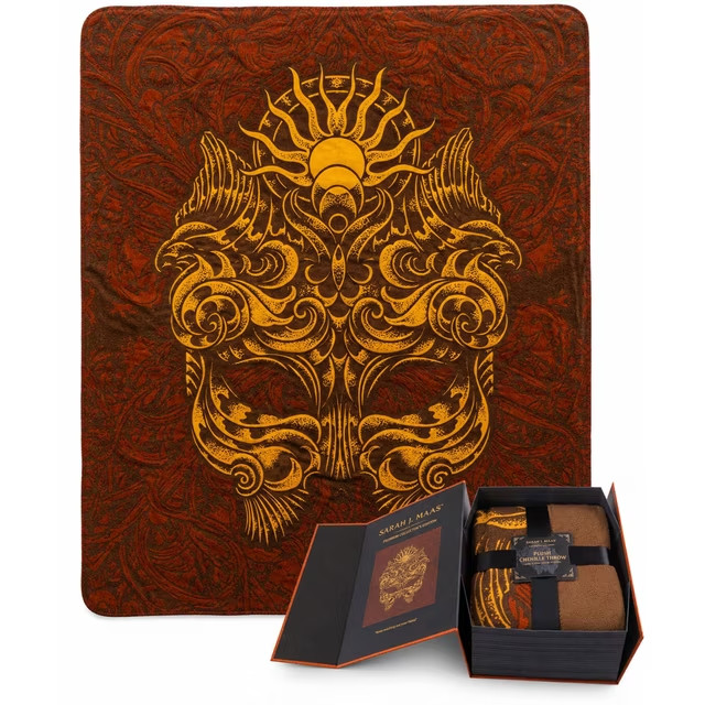 Sarah J. Maas A Court of Silver Flames Chenille Mink Box Throw, 60