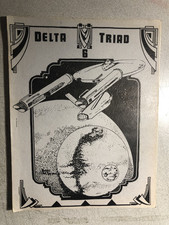 DELTA TRIAD 6 thick vintage Star Trek TOS fanzine (1984) VG+ picture