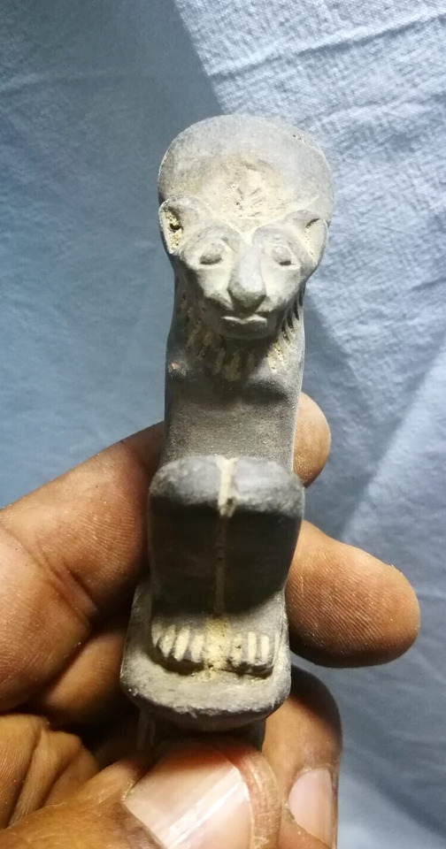 Ancient Egyptian Statue of goddess Sekhmet lady of war Egyptian Antiquities BC
