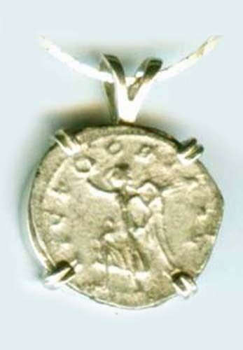 AD249 Silver Denarius (Coin) Roman Emperor Trajan Decius & Victory Goddess Nike