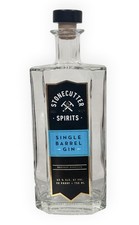 Stonecutter Spirits Single Barrel Gin Bottle Vermont Empty 750 ml Rare picture