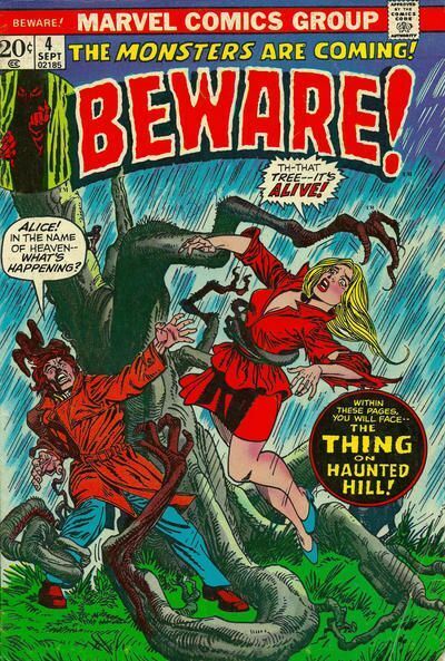 Marvel Comics Beware #4 1973 5.0 VG/FN