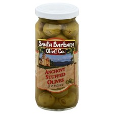 Santa Barbara Olive Stfd Anchovy Jar 5 OZ Pack Of 6 picture