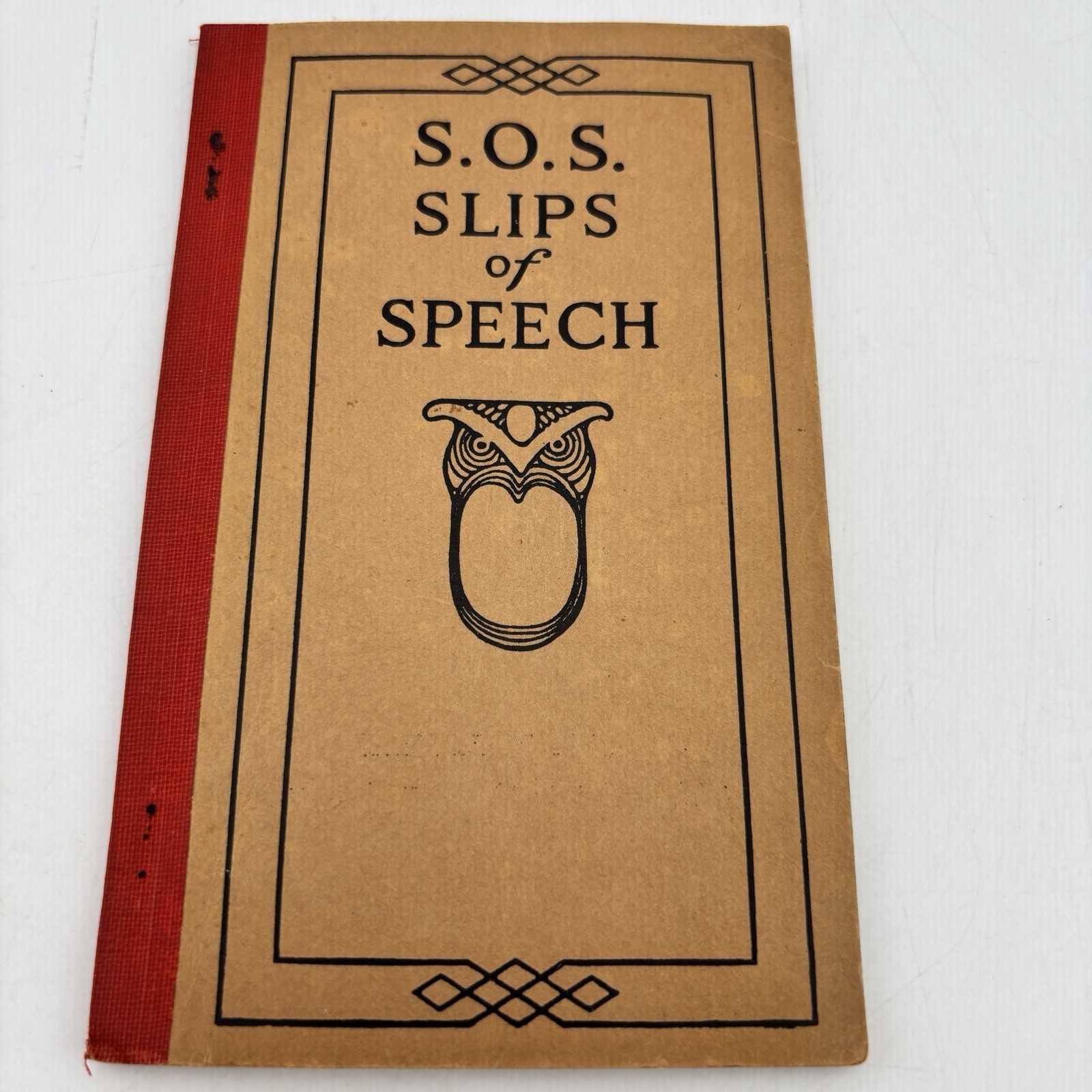 Vintage 1922 S.O.S. 