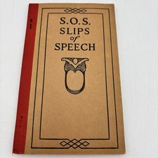 Vintage 1922 S.O.S. 