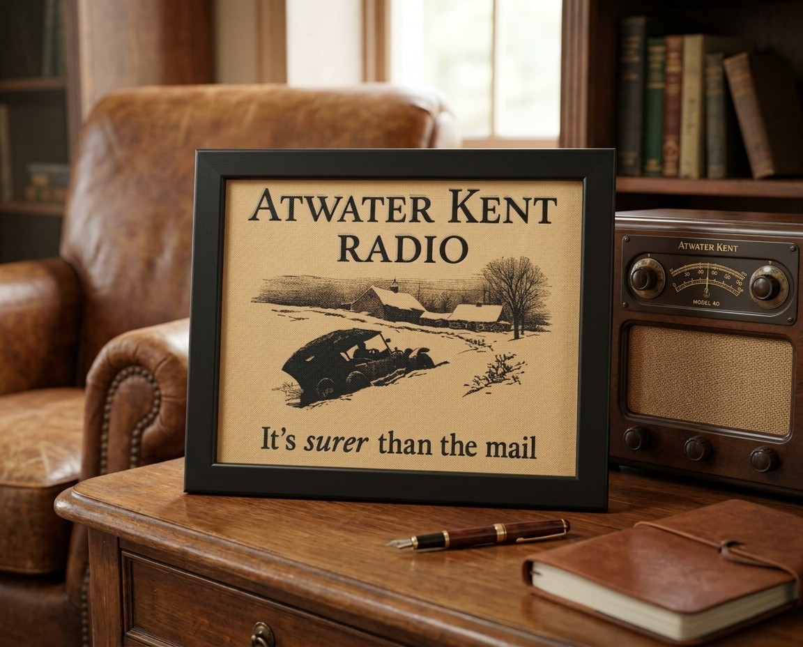 Atwater Kent Radio Canvas Art 8 Atwater Kent Radio Canvas Art 8