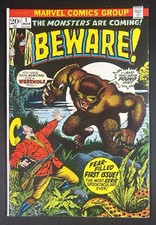 Beware #1 VF- 1973 💥Fear-Filled First Issue picture