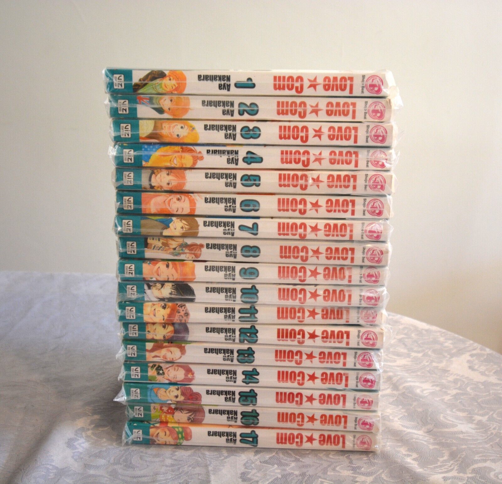Love Com Lovely Complex Aya Nakahara Complete Series Vol 1-17 Set English Manga