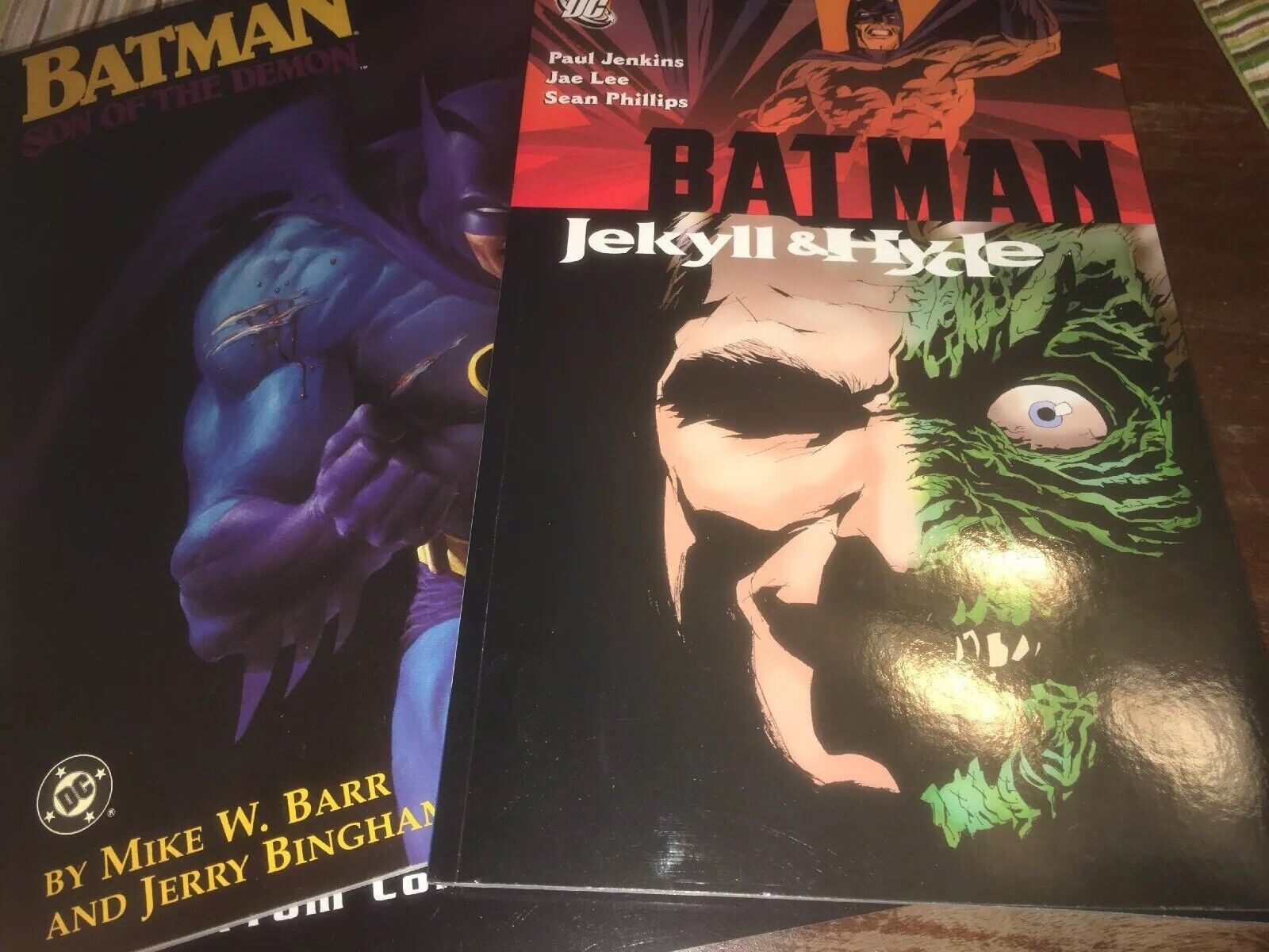 Batman Jekyll And Hyde Collection And Son Of The Demon Graphic Novel