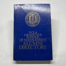The UCLA Graduate School of Management Alumni Directory 1981 picture
