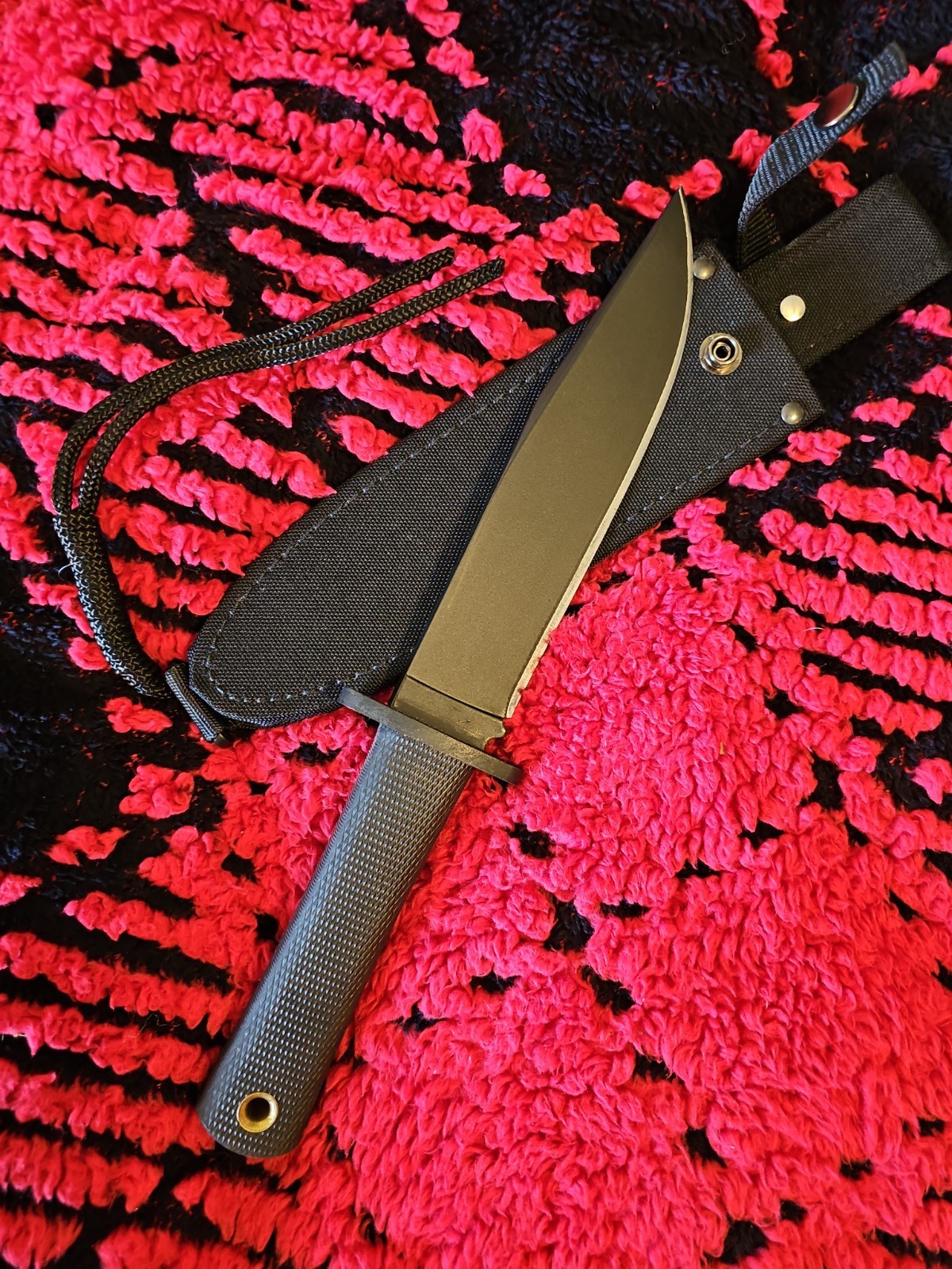 RARE Cold Steel SPECIAL PROJECTS Sterile Recon Scout Knife Carbon V USA RARE Cold Steel SPECIAL PROJECTS Sterile Recon Scout Knife Carbon V USA