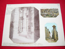 +++ 1875 EGYPT KARNAK Grand Hall by DITTRICH + PC's picture