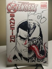 Avengers Sanction #1 Original Art Sketch ESAN & Isaac Escorza Brothers picture