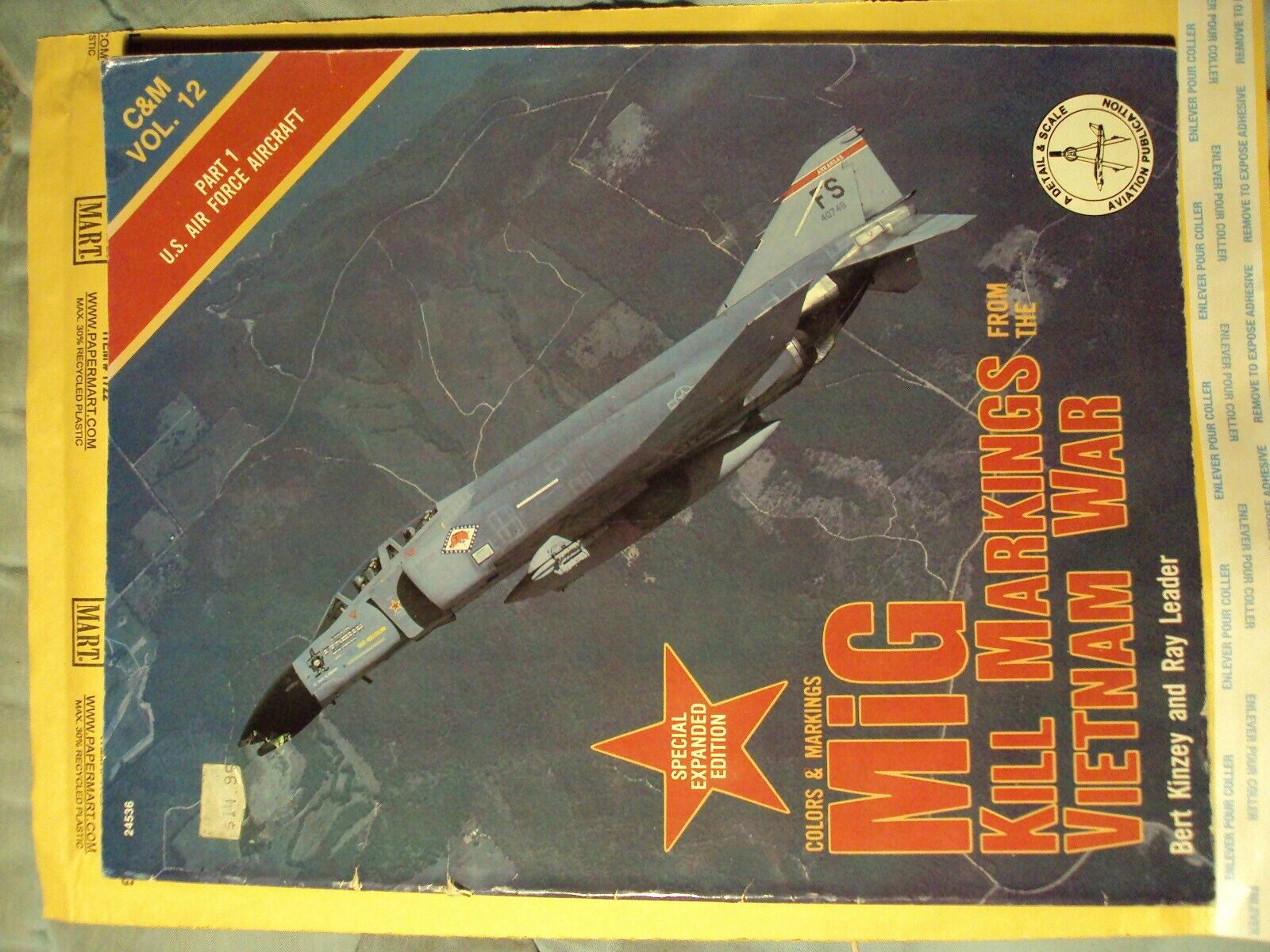 MIG Kill Markings From Vietnam War 1989 Colors & Markings Magazine USAF Phantoms